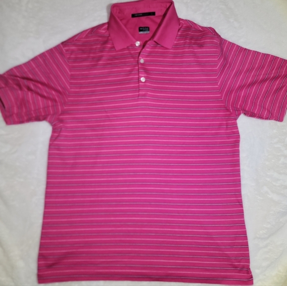 Nike Other - Nike Tiger Woods Edition Pink Polo Shirt Classic Design